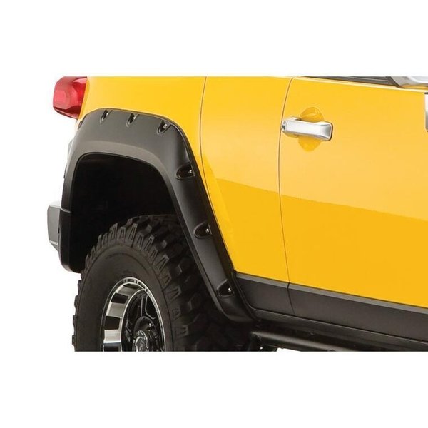 Bushwacker 07-14 FJ CRUISER POCKET STYLE FENDER FLARES - REAR PAIR ONLY 31064-02